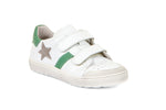 (G3130251-6) Children's Shoes - STAR white/green