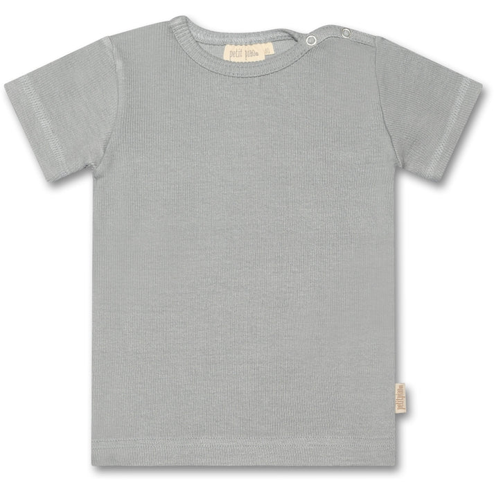 T-shirt S/S Modal - Blue Mist