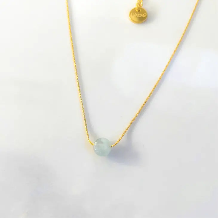 Mini Moon Blue Necklace