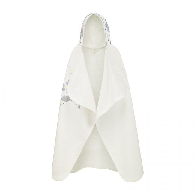 Bamboo Hooded Towel - White/Clouds - MintMouse (Unicorner Concept Store)
