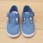 Cienta T-bar shoe with buckle - blue - MintMouse (Unicorner Concept Store)
