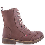 (EY1981B-6) Emel winter lace-up boots