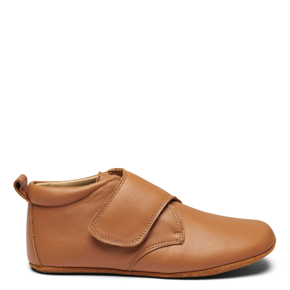 Leather slippers - Brown