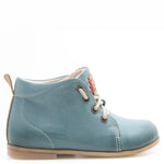 (1075-23) Emel blue First Shoes