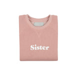 Sweater "Sister "  Light Pink