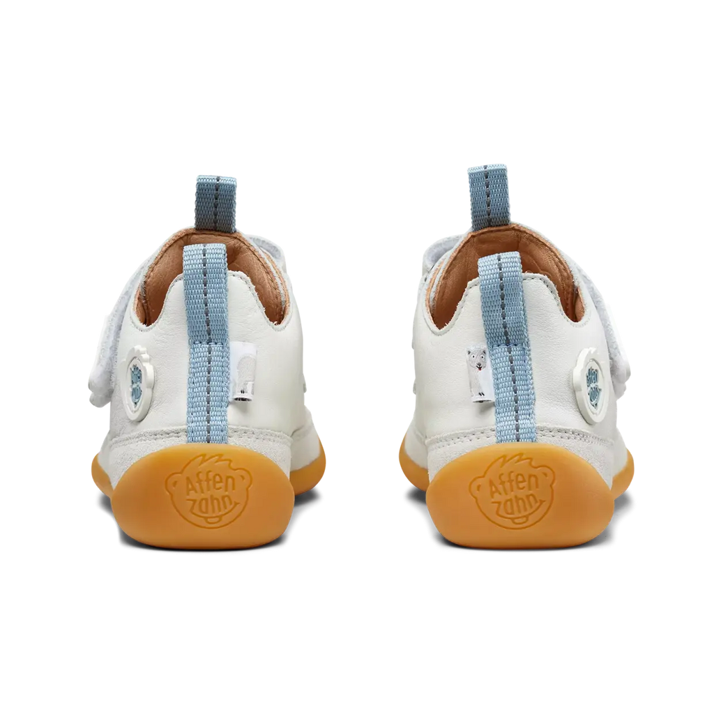 (00428-80013) Affenzahn Leather Buddy Polar Bear - MintMouse (Unicorner Concept Store)