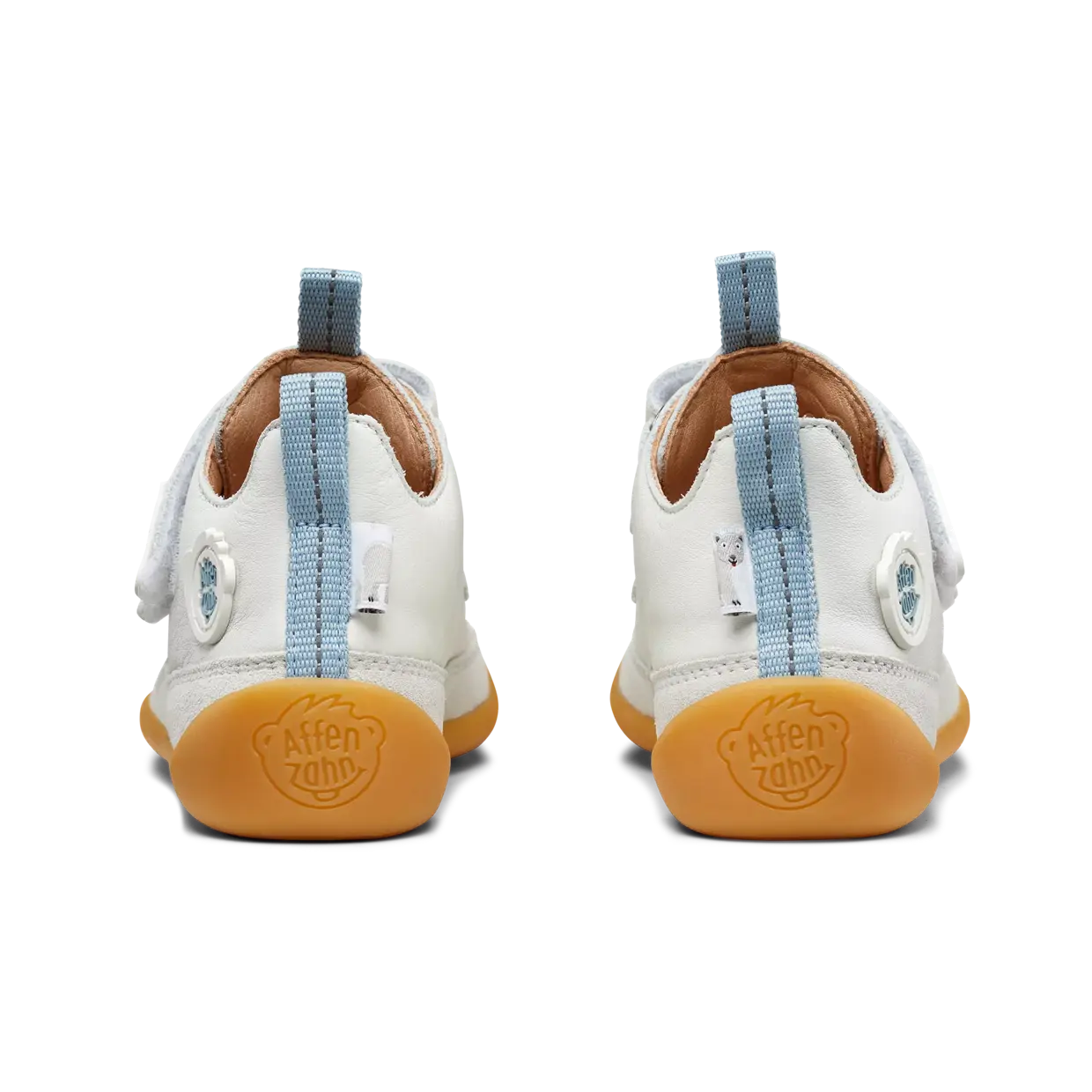 (00428-80013) Affenzahn Leather Buddy Polar Bear - MintMouse (Unicorner Concept Store)