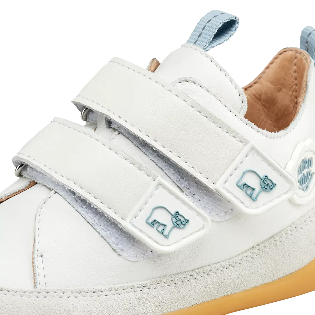 (00428-80013) Affenzahn Leather Buddy Polar Bear - MintMouse (Unicorner Concept Store)