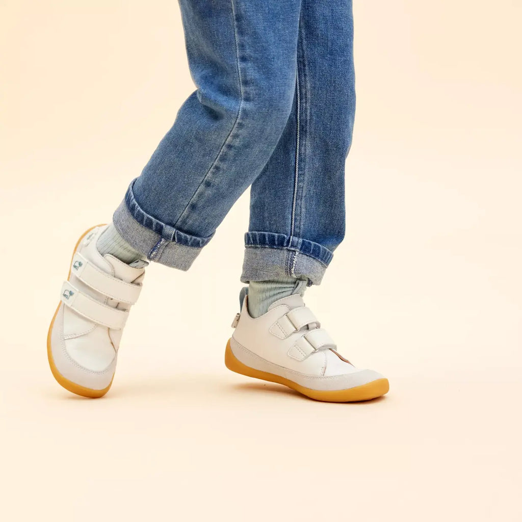 (00428-80013) Affenzahn Leather Buddy Polar Bear - MintMouse (Unicorner Concept Store)