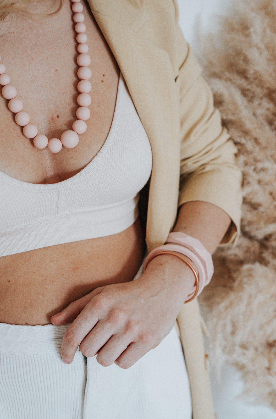 Constance maternity necklace: Round Beads - MintMouse (Unicorner Concept Store)