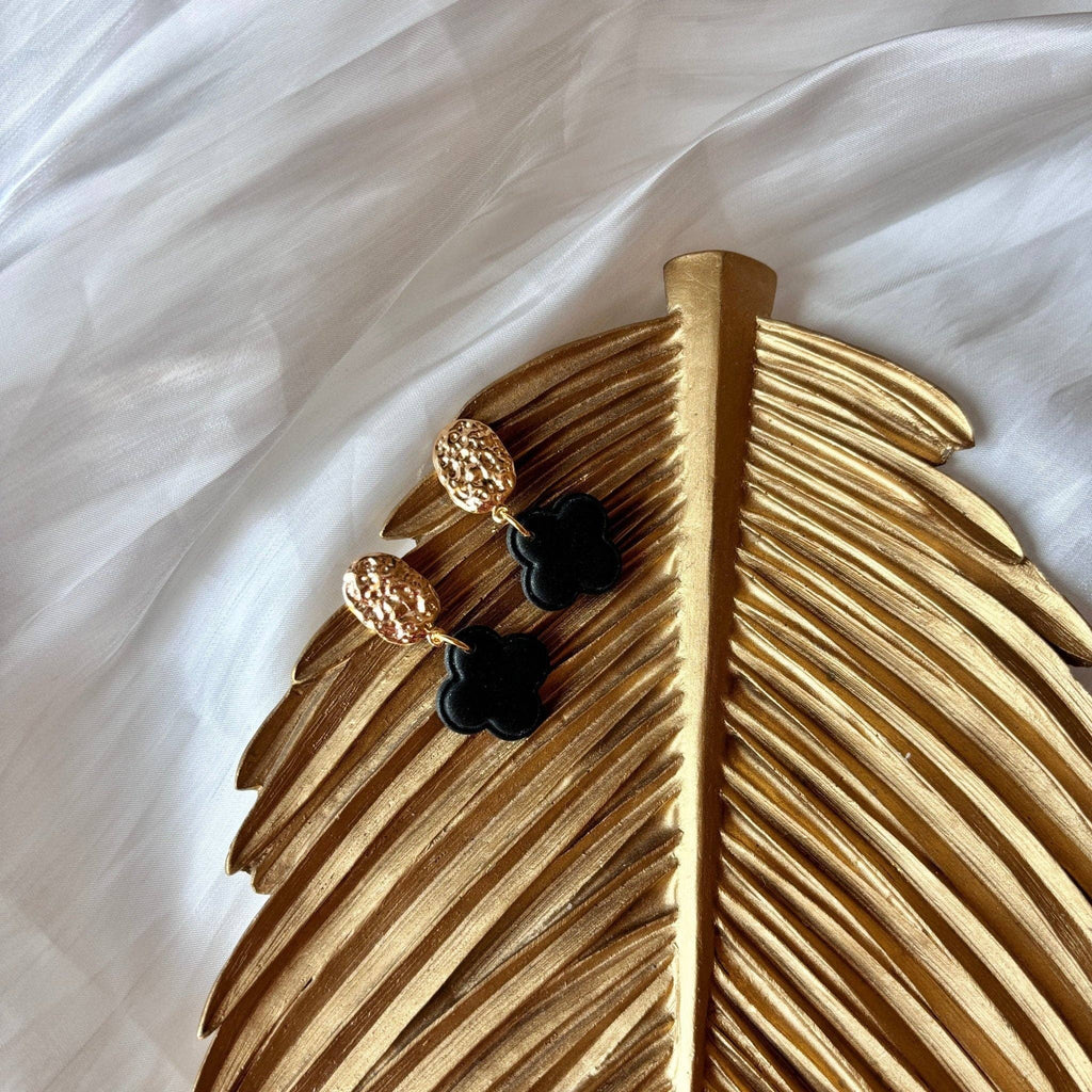 PURE CLOVER DROP - EARRINGS: Sable - MintMouse (Unicorner Concept Store)