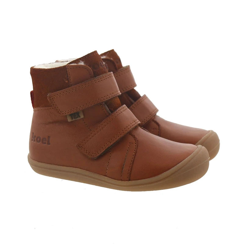 Barefoot Ankle Winter Boot Demil Napa WP Wool - Cognac - MintMouse (Unicorner Concept Store)