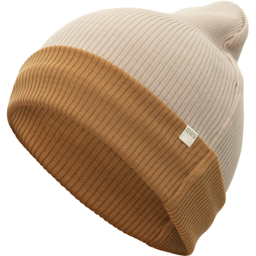 (10004) Arvid-contrast - Merino wool - Beige