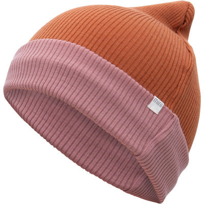 (10004) Arvid-contrast - Merino wool - rust