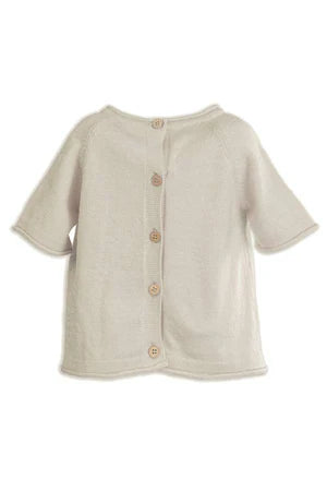 1008 Short sleeve jersey with pocket Baby - Sand 10 - MintMouse (Unicorner Concept Store)