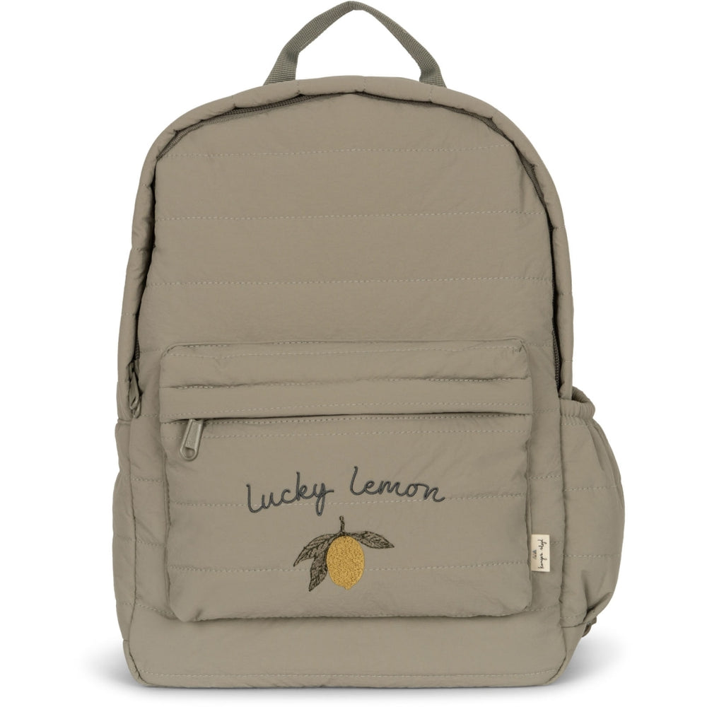 (KS100325) Juno Quilted Backpack Midi - Laurel Oak