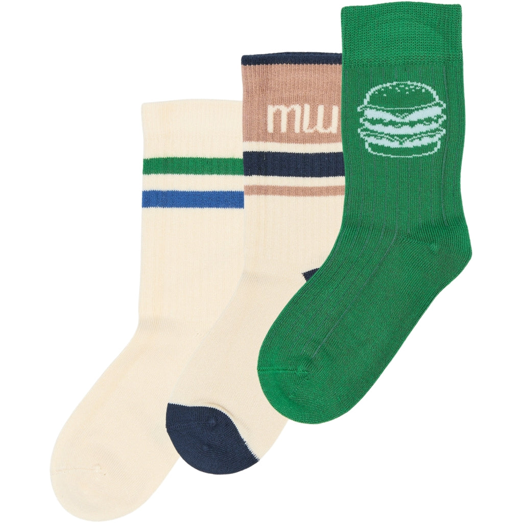 MP0027 MPMoe Bamboo Socks 3-pack - MintMouse (Unicorner Concept Store)