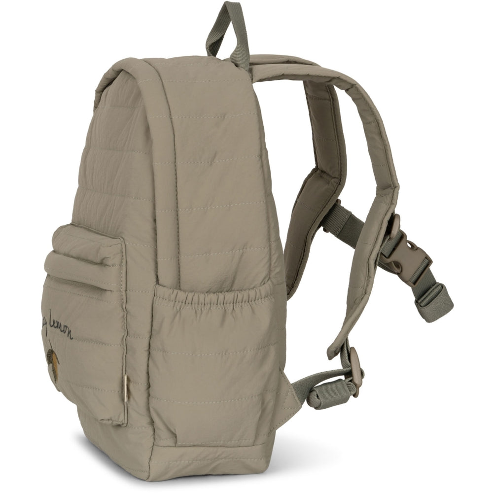 (KS100325) Juno Quilted Backpack Midi - Laurel Oak