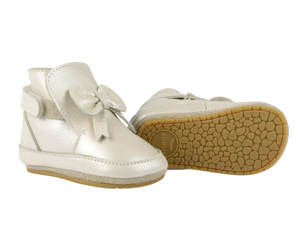 Cubow Baby Booties | Champagne Metallic Leather (1035800) - MintMouse (Unicorner Concept Store)