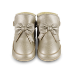 Cubow Baby Booties | Champagne Metallic Leather (1035800)
