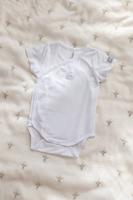 Bodysuit Child short sleeves - White