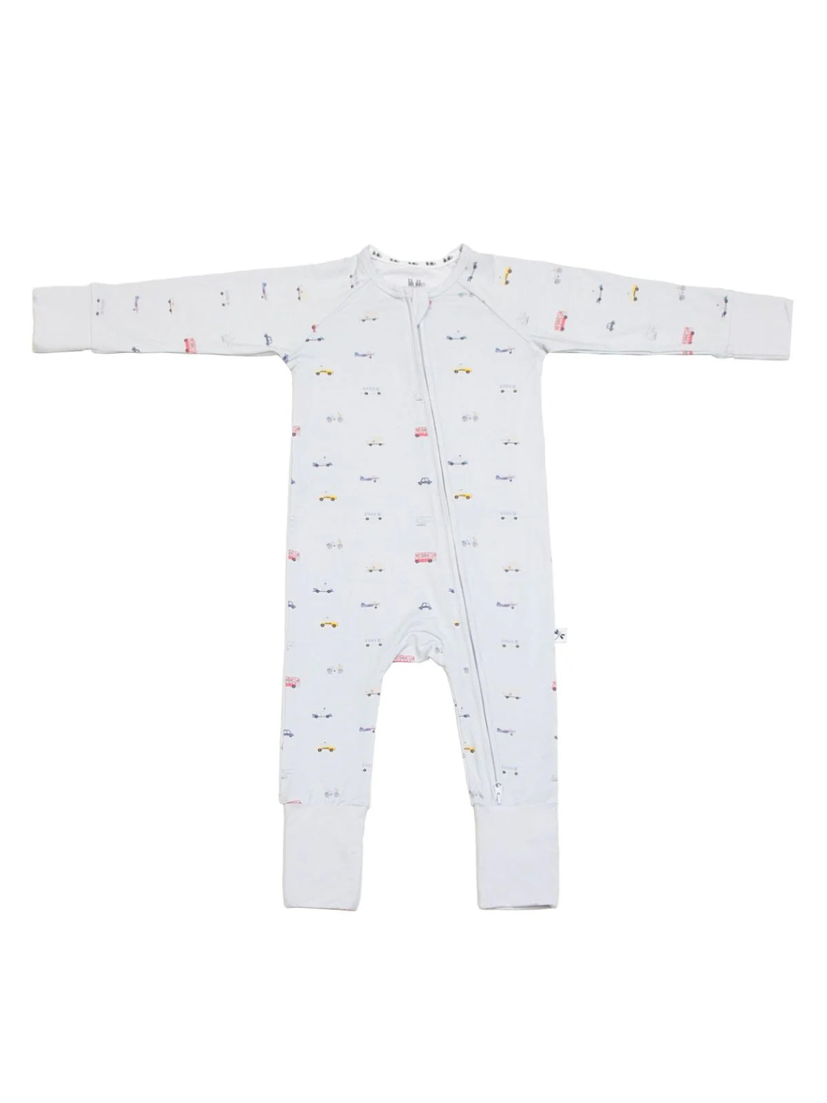Little Ride Bamboo Zippy Romper - MintMouse (Unicorner Concept Store)