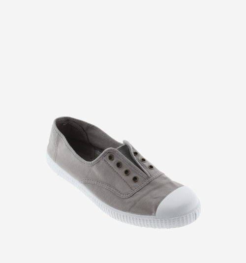 (106623) Women's canvas trainers with elastic - Gris - MintMouse (Unicorner Concept Store)