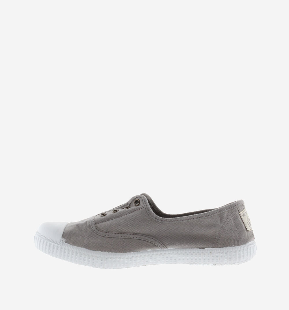 (106623) Women's canvas trainers with elastic - Gris - MintMouse (Unicorner Concept Store)