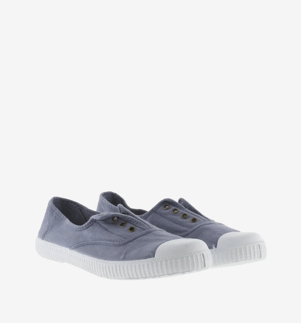 (106623) Women's canvas trainers with elastic - Azul - MintMouse (Unicorner Concept Store)