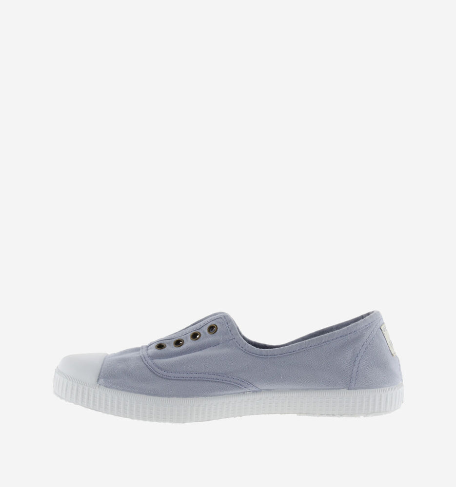 (106623) Women's canvas trainers with elastic - Nube