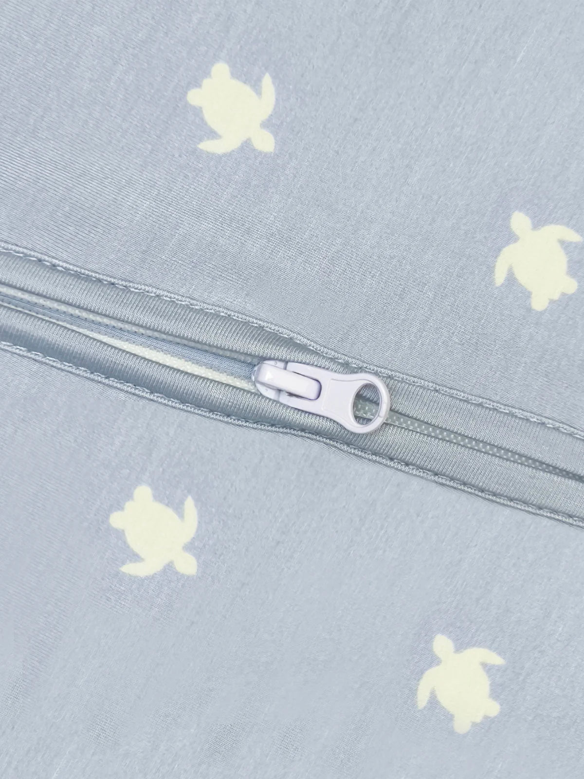 PE064 Short Sea Turtles Bamboo Zippy Rompe - MintMouse (Unicorner Concept Store)
