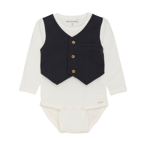 (113751) - Minymo - Body LS Snow White - MintMouse (Unicorner Concept Store)