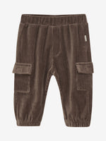 (114154 - 2502) Minymo - Pants Velour - chocolat chip