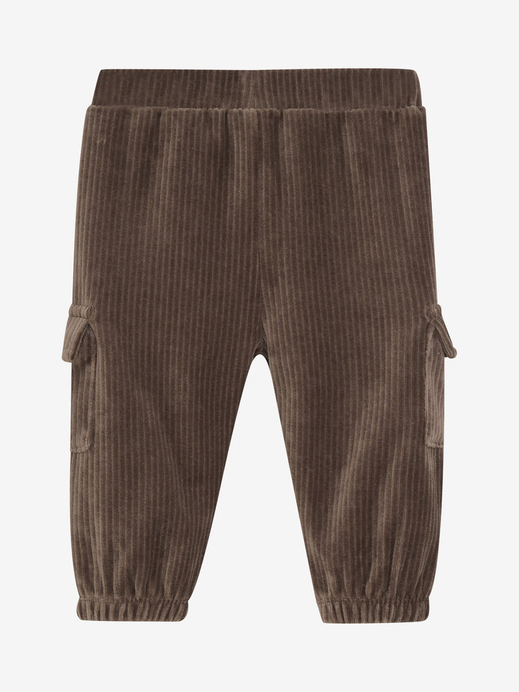 (114154 - 2502) Minymo - Pants Velour - chocolat chip