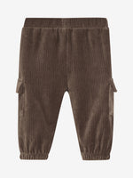 (114154 - 2502) Minymo - Pants Velour - chocolat chip