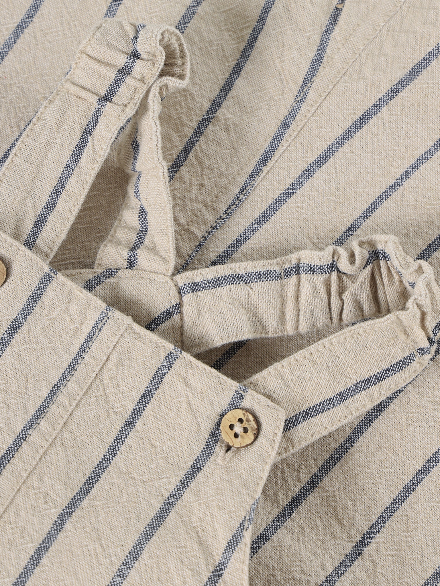 114335 Minymo - Overall Y/D - White Pepper