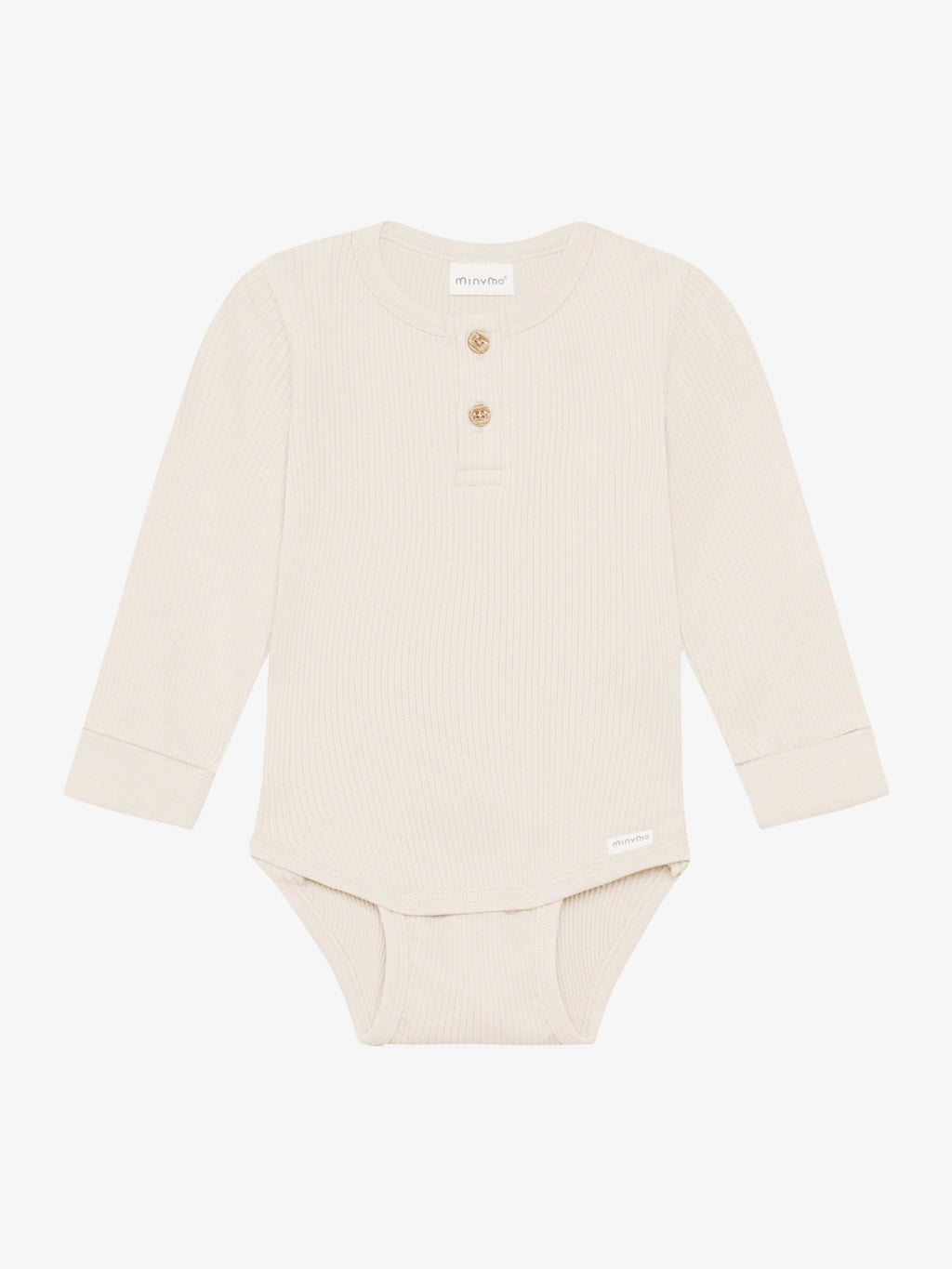 114403 Mynimo Body LS Rib - Feather Gray - MintMouse (Unicorner Concept Store)