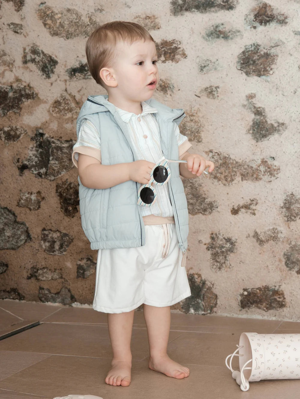 Sleeveless Jacket-Ocean Blue - MintMouse (Unicorner Concept Store)