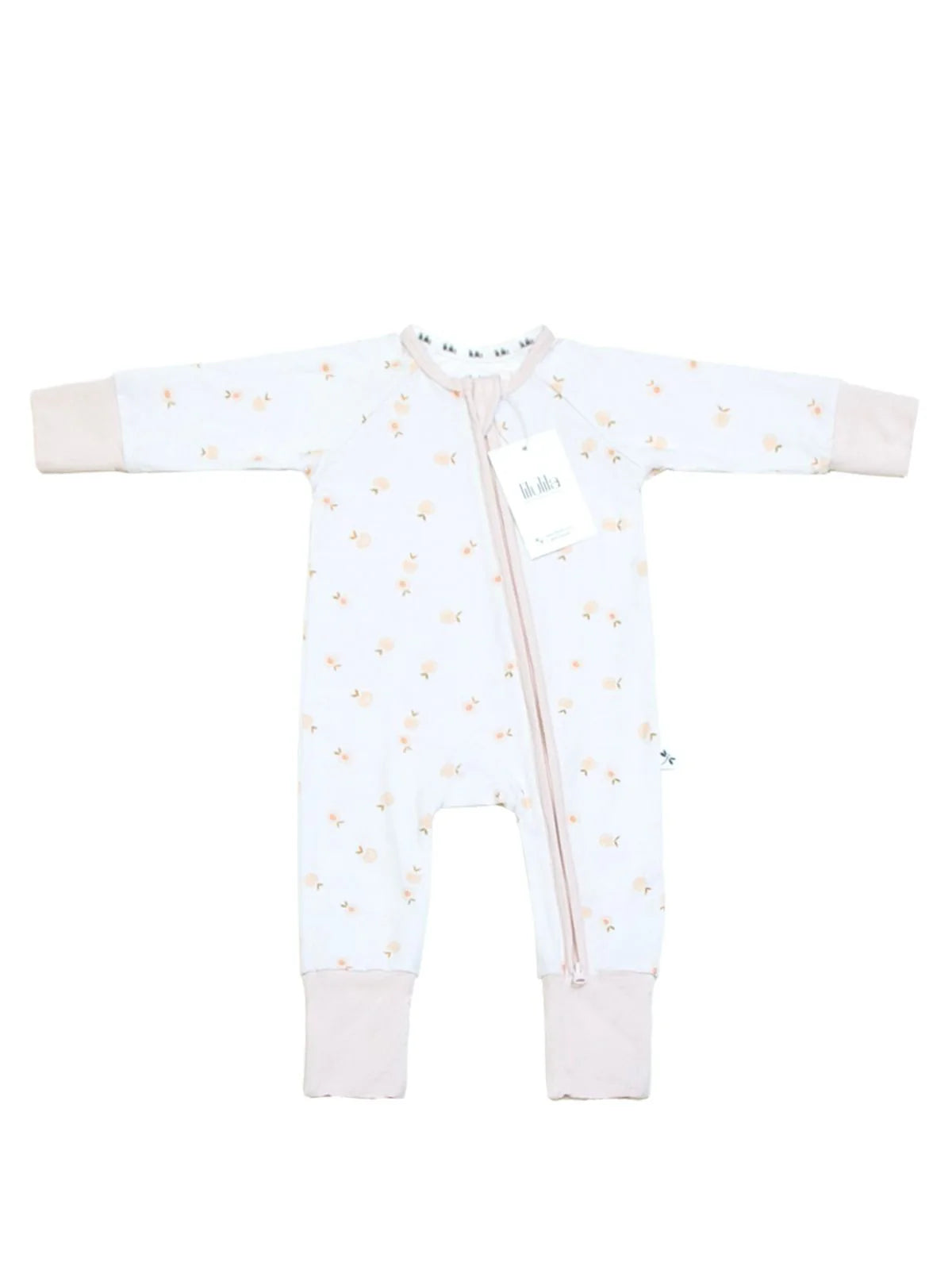 Peaches Bamboo Zippy Romper - MintMouse (Unicorner Concept Store)