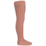 Merino wool-blend rib tights MAKE-UP