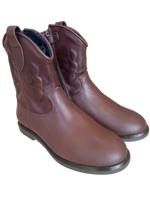 (P1713) Mid Brown Boots -  Pinocchio