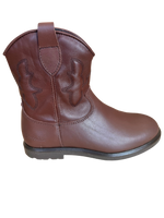 (P1713) Mid Brown Boots -  Pinocchio