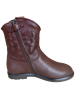 (P1713) Mid Brown Boots -  Pinocchio