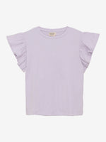 T-Shirt SS - Frill lilac