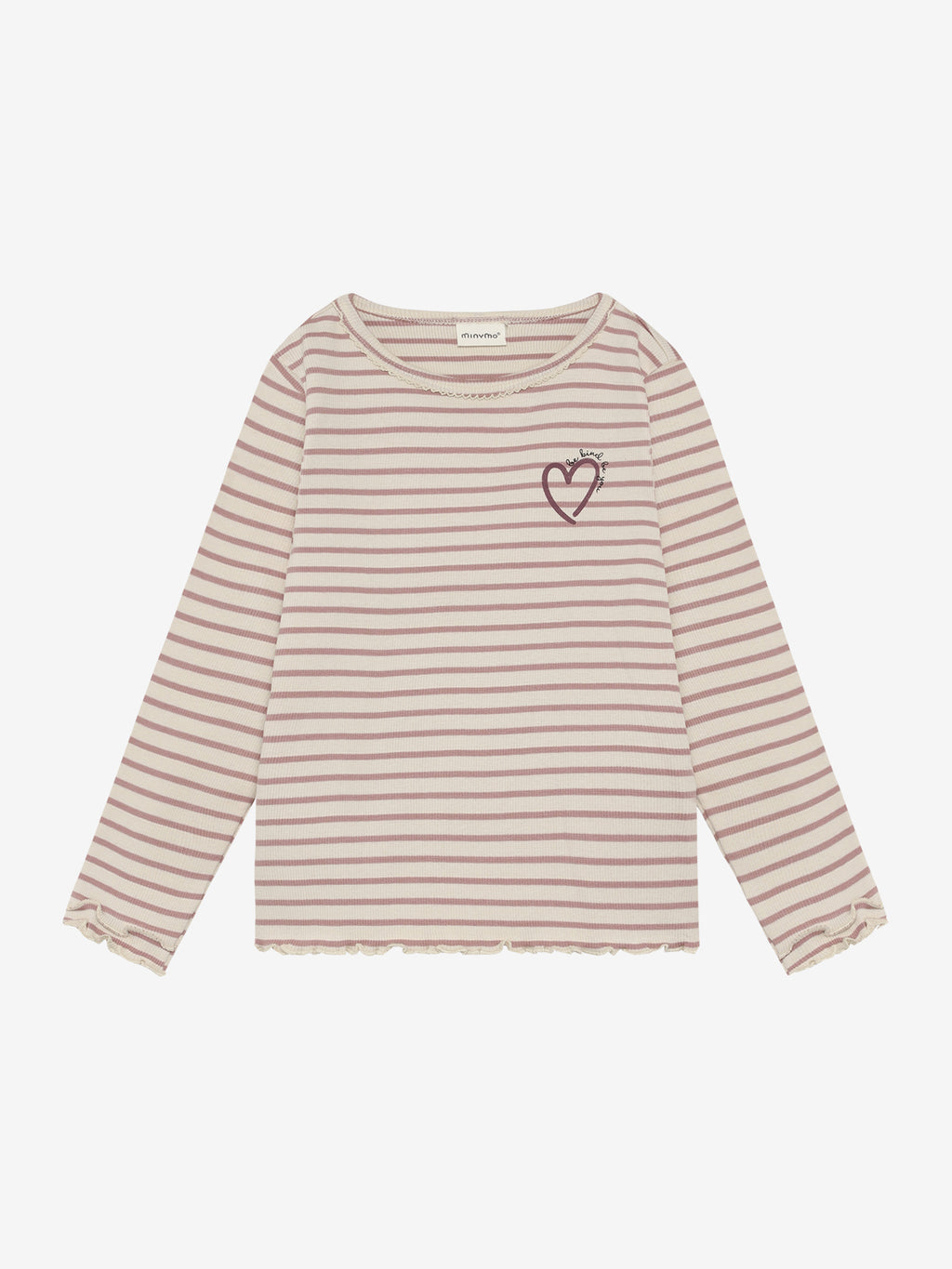 124442 T-Shirt LS Y/D Rib  - Fawn
