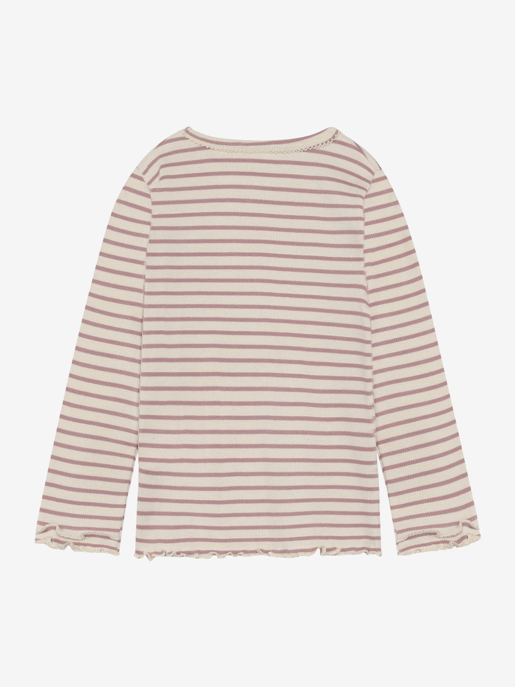 124442 T-Shirt LS Y/D Rib  - Fawn