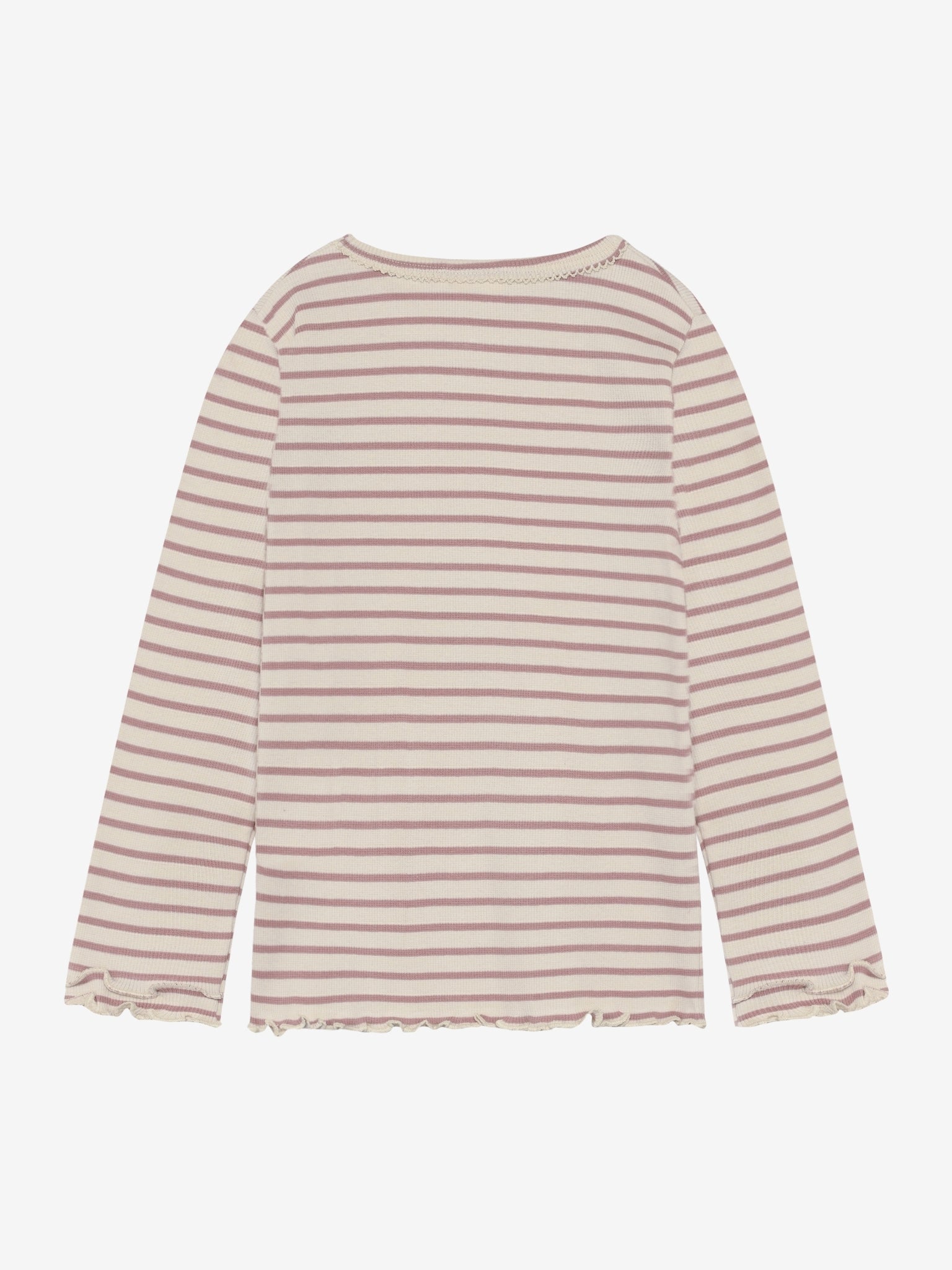 124442 T-Shirt LS Y/D Rib  - Fawn