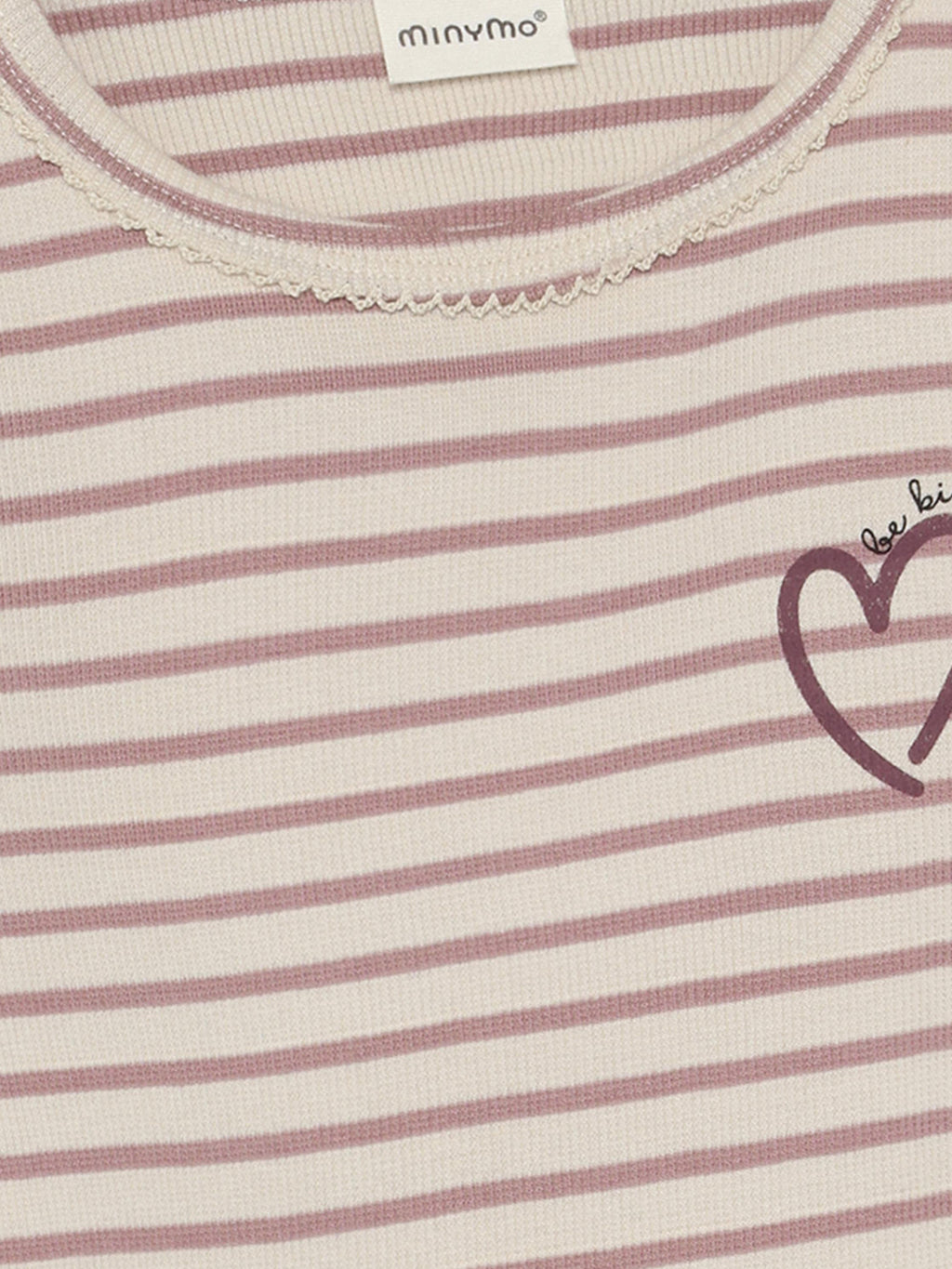 124442 T-Shirt LS Y/D Rib  - Fawn