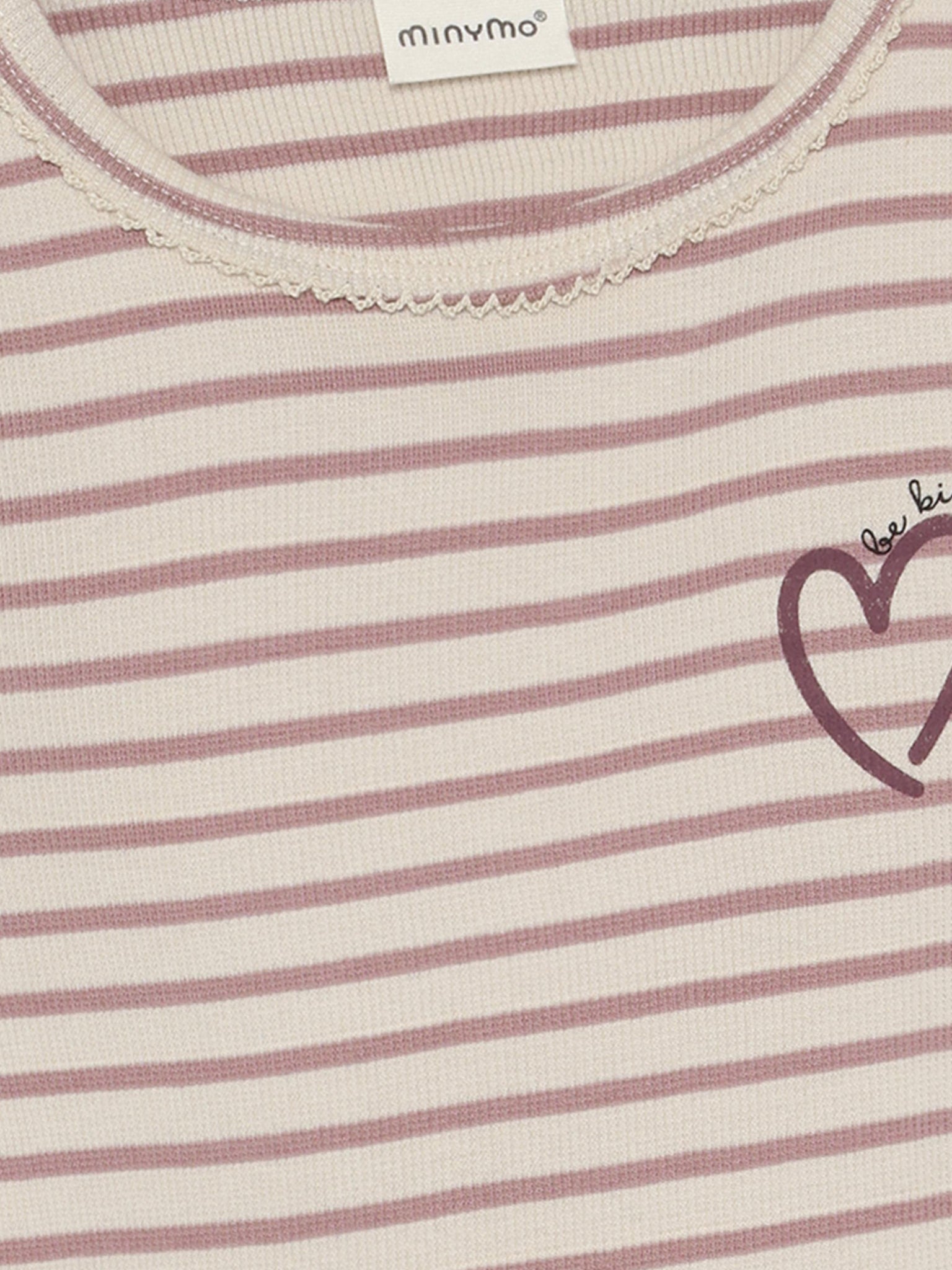 124442 T-Shirt LS Y/D Rib  - Fawn