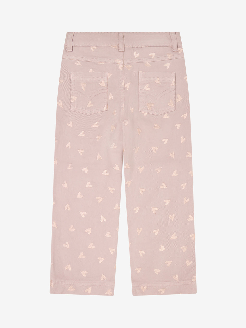 (134448) Minymo - Pants Twill w. Emb - Fawn - MintMouse (Unicorner Concept Store)